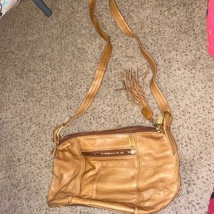Caramel Tignaelli Italian leather purse